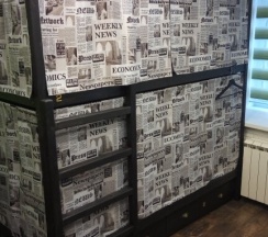 Кровать в общем номере (мужской номер) в Hostel 1703