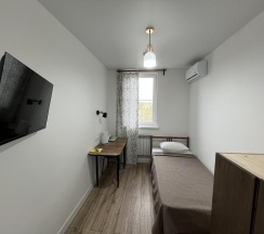 Номер эконом с 1 односпальной кроватью (мансарда) в Домино