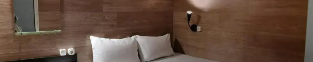Двухместный номер Стандартный без окна (двуспальная кровать) в shelterz