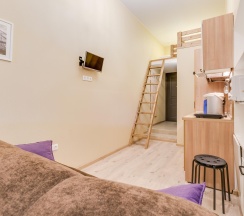 4-местные 1-комнатные апартаменты стандарт в Ligovskiy SPb