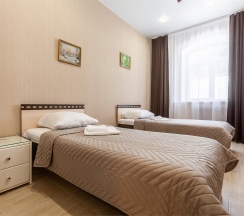 Полулюкс с кухней с 2 раздельными кроватями в Мирталь