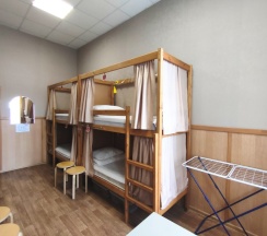 Кровать в общем 8-местном номере для женщин + ЗАВТРАК (хлопья овсяные и мультизлаковые с молоком) в Хостелы рус Самара