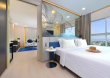 Двухместный люкс Prime с балконом двуспальная кровать в Centre Point Prime Hotel Pattaya