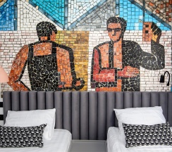 Двухместный номер с 1 кроватью или 2 отдельными кроватями в SV hotel
