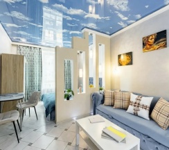 Двухместная студия с видом на город (двуспальная кровать) в Elite Apartments