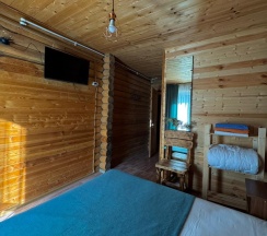 Номер комфорт с 1 двуспальной кроватью №1 в Душа гор