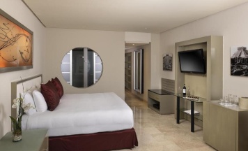 Двухместный полулюкс с видом на сад двуспальная кровать в Paradisus Playa del Carmen – Riviera Maya - All Inclusive