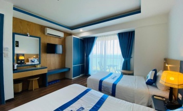 Трёхместный номер Deluxe с видом на город в Blue Pearl Hotel