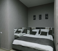 Двухместный Standart с видом на горы в Hotel Black out