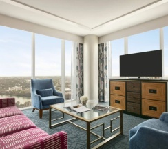 Двухместный люкс Grand c 1 комнатой (двуспальная кровать) в Fairmont Austin