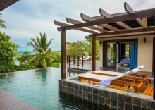 Двухместная вилла с 3 комнатами с видом на океан в Aspire Villas Koh Phangan