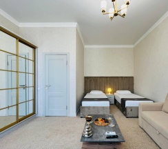 Номер комфорт с 2 односпальными кроватями в Villa Victoria