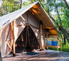 Шатер люкс Rosa в Ecolodge Zen