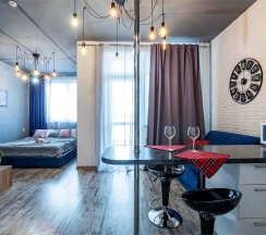 Апартаменты для четверых на Белинского, 30 в стиле лофт (64) в Степаненков