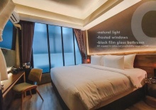 Одноместный номер Deluxe двуспальная кровать в Hotel Ordinary Bangkok