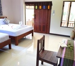 Трёхместный номер Deluxe в Siam Guesthouse
