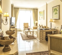 Семейные апартаменты с 2 комнатами with skyline view в Отель Mercure Hotel Apartments Dubai Barsha Heights
