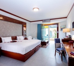 Двухместный люкс двуспальная кровать в Erawan Hotel