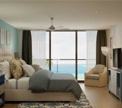 Апартаменты с балконом в Deluxe King Resort View Rm 107 Apartment 1