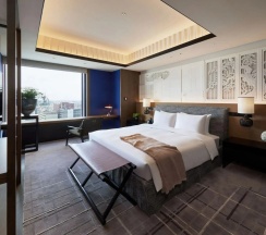 Двухместный люкс двуспальная кровать в Hyatt Centric Kanazawa