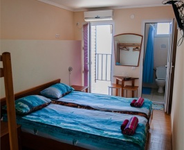 Двухместный с балконом эконом 2-2 в Стелла