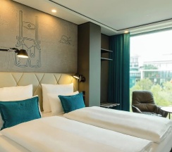 Двухместный номер Comfort двуспальная кровать в Motel One Munich - Parkstadt Schwabing