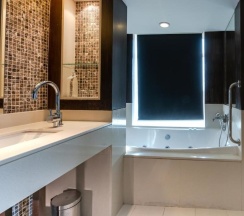 Одноместный люкс с видом на океан 2 отдельные кровати в A-One Pattaya Beach Resort