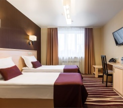 Стандарт с 2-мя односпальными кроватями в Degas lite hotel