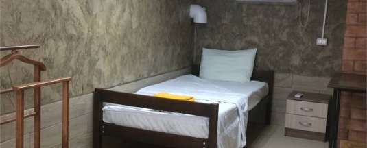 Бюджетный номер без окна с 1 кроватью (без питания) в Енисей