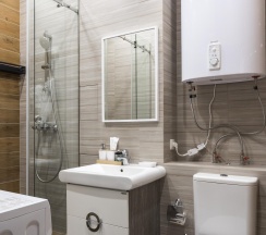 Апартаменты Wood в Hotel design style