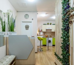 3-местный номер эконом с 1 односпальной и 1 двуспальной кроватью в Boho Botanica Hotel