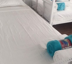 Кровать в общем номере в Hostel Sofía