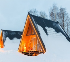 А-фрейм в Атлант Village