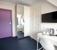 Номера первой категории "Стандарт" ( две односпальные кровати/ одна двуспальная кровать) в Никола