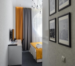 Комната стандарт с 1 двуспальной кроватью в Hotel design style