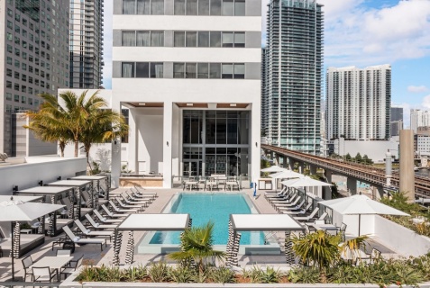 Майами: Отель Element by Marriott Miami Brickell