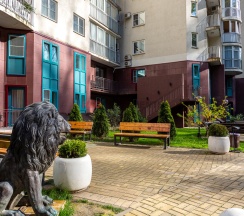 Квартира в Апартаменты на Фабрициуса 7 (Азалия), 76м²