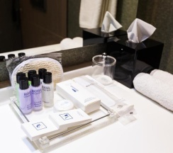 Апартаменты с видом на город в Dedeman Oskemen Hotel