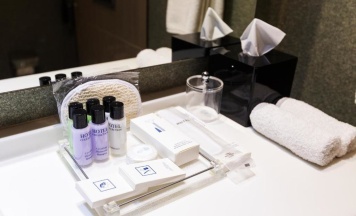 Апартаменты с видом на реку в Dedeman Oskemen Hotel