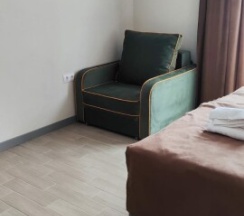 Двухместный номер с балконом с видом на фасад в Amina