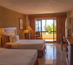 Двухместный номер Standard с видом на океан 2 отдельные кровати в The Palms Resort of Mazatlan