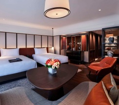 Двухместный номер Deluxe 2 отдельные кровати в Fairmont Singapore