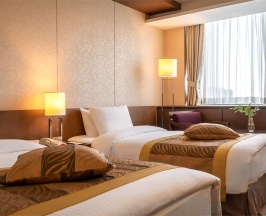 Deluxe Twin Golden Bridge View в Лотте отель Владивосток