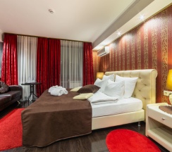 Двухместный полулюкс двуспальная кровать в BOMOND HOTEL