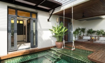 Двухместный Anantara Suite Pool двуспальная кровать в Отель Anantara Lawana Koh Samui Resort, Chaweng
