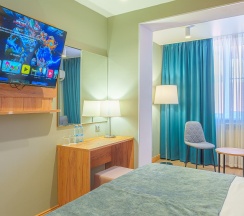 Семейный Супериор с одной большой или двумя односпальными кроватями в Энергетик