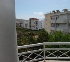 Двухместный номер Standard с балконом и с видом на море двуспальная кровать в Hotel Saranda