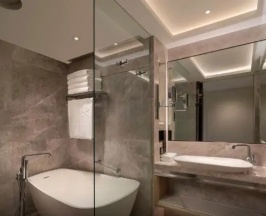 Двухместный полулюкс двуспальная кровать в Kempinski Hotel Beijing Yansha Center