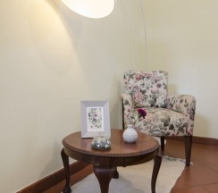 Семейный люкс с видом на внутренний двор в B&B Al giardino del vicolo