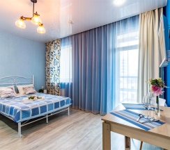 Апартаменты для двоих на Белинского, 30 в морском стиле (66) в Степаненков